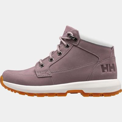 Helly Hansen Women Richmond Casual Boots In Nubuck Leather Pink 8