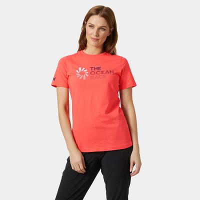 Helly Hansen Women's Ocean Race T-shirt Pink L