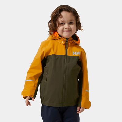 Helly Hansen Kid's Shelter 2.0 Waterproof 2-Layer Jacket Green 110/5
