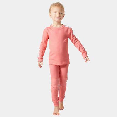 Helly Hansen Kids' LIFA® Merino Wool Base Layer Set Pink 92/2
