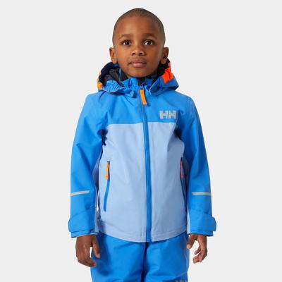 Helly Hansen Kid's Shelter 2.0 Waterproof 2-Layer Jacket Blue 128/8