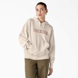 Dickies Women's Melvern Hoodie - Stone Whitecap Gray Size XS (FWR14)