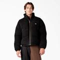 Dickies Men's Mount Hope Puffer Jacket - Black Size 2Xl (TJR47)