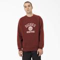 Dickies Men's Oxford Graphic Sweatshirt - Fired Brick Size XL (TWR45)