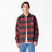 Dickies Men's Coaling Wool Blend Shirt - Dark Plaid Size 2Xl (WLR21)