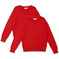 M & S Unisex 2Pk Cotton Jumper With Staynew 7-8 Y