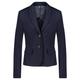 Marc Cain Damen Blazer aus feinem Jersey, marine, Gr. 46