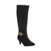 Extra Wide Width Women's The Rosey Wide Calf Boot by Comfortview in Black (Size 10 WW)