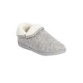 Wide Width Women's The Dahlea Slipper Bootie by Comfortview in Grey (Size XL W)