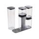 Joseph Joseph Podium 5 Piece Storage Jar Set With Stand