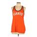 Nike Active Tank Top: Orange Activewear - Women's Size Large