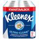 Kleenex® Küchenrolle Ultra Clean™ 12 Maxi XL Küchenrollen, Unübertroffene Saugfähigkeit und Festigkeit Küchenpapier - 100% recycelbare Verpackung