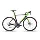 HEAD Unisex - Adult I-Speed Race Road Bike, Matt Black/Green, 52