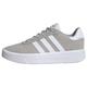 adidas Damen Court Platform Suede Sneaker, Grey Two/FTWR White/FTWR White, 44 EU