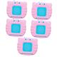 ibasenice 5 Sets learning machine card machine sensory toys for autistic children toys for 3 year old boys 2 year old toys for boys words reading kid toy travel letter communication card abs