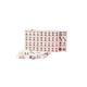 Mahjong Chinese Numbered Tiles Mahjong Set, Majiang Super-Mini Travel Set,Complete Majong Game Sets for Travel Party Family Game Mahjong Tiles