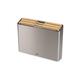 Joseph Joseph Folio Premium Chopping Board Set, Slimline Case for Organised Kitchen Storage, Large, Stainless Steel and Bamboo