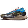 Nike React Pegasus Trail 4 GTX Men's Running Shoes, Black Vivid Sulfur Light Photo Blue Dj7926 003, 8 UK