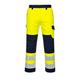 Portwest Hi-Vis Modaflame Trouser, Trouser Length: Regular, Color: Yellow/Navy, Size: XXXL, MV46YNRXXXL