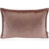 Dekokissen H.O.C.K. "Bonanza", rosa (rosa, unifarben), B:60cm H:10cm L:40cm, Obermaterial: 100% Polyester. Füllung: 100% Polyester, Dekokissen_Sitzkissen_Kissenhüllen, leicht schimmernd, inkl. Füllung, Bezug mit Reißverschluss abnehmbar