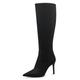 High-Heel-Stiefel TAMARIS Gr. 37, Normalschaft, schwarz Damen Schuhe High Heels