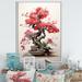 Darby Home Co Japon Art Meditative Coral Bonsai - Print on Canvas Plastic | 44 H x 34 W x 1.5 D in | Wayfair 7FD6FC37FC8B42299834C432E37BB52E