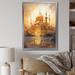 Darby Home Co Islam Art Divine Illumination II - Religion & Spirituality Canvas Prints Plastic in Orange/Yellow | 44 H x 34 W x 1.5 D in | Wayfair