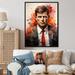 Red Barrel Studio® President John F. Kennedy - President/Political Wall Decor redMetal | 40 H x 30 W x 1.5 D in | Wayfair