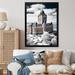 Latitude Run® Quebec Beautiful Cityscape Grey Tone - Cityscapes Canvas Prints Canvas, Cotton in Gray | 20 H x 12 W x 1 D in | Wayfair