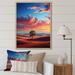 Union Rustic Landscape Colorful Horizons II - Landscape & Nature Canvas Wall Art Metal in Blue/Pink/Red | 32 H x 24 W x 1 D in | Wayfair