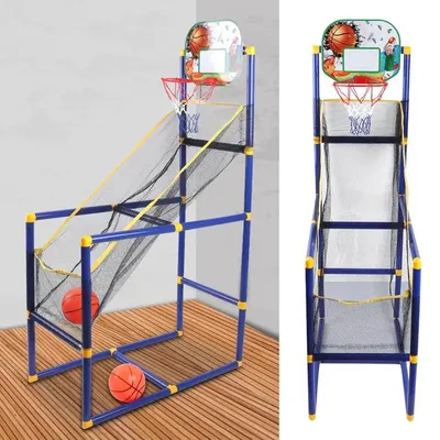 Machine de tir de basket-ball d'intérieur pour enfants ensemble de jeu de sport portable jouet