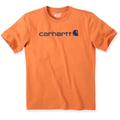 Carhartt EMEA Core Logo Workwear Short Sleeve Maglietta, arancione, dimensione 2XL