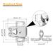 24 Set Double Roller Catch Cabinet Latch for Cupboard Closet Door