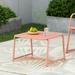 Cowan Iron Outdoor Side Table by Christopher Knight Home