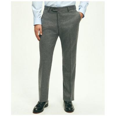 Brooks Brothers Men's Classic Fit Wool Flannel Dress Pants | Grey | Size 38 32
