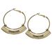 Tennessee Volunteers Weller Gold Hoop Earrings