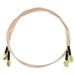 NUOLUX 2pcs SMA Male to SMA Male Cable RG316 RF Coaxial Coax Antenna Extender Cable