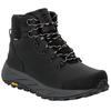 Wanderschuh JACK WOLFSKIN "TERRAQUEST X TEXAPORE MID M", Gr. 43, grau (phantom), Leder, Textil, sportlich, Schuhe, wasserdicht