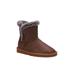 Women's Vera Bootie by LAMO in Chestnut (Size 11 M)