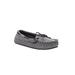 Women's Selena Moc Slippers by LAMO in Grey (Size 6 M)