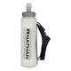 Nathan Handheld ExoDraw/ExoShot 2.0 18oz / 14oz Insulated Soft Flask – Portable Hydration Bottle for Marathons, Hiking, Ultra Running and Outdoor Activity (Transparent Reflective, 14oz)
