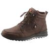 Winterboots WALDLÄUFER "HELLE", Herren, Gr. 12,5 (48), braun (dunkelbraun), Nubukleder, sportlich, Schuhe, mit Schaftpolsterung, G-Weite