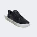 Sneaker ADIDAS SPORTSWEAR "PARK STREET" Gr. 44,5, schwarz-weiß (core black, core cloud white) Schuhe Stoffschuhe