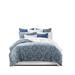 The Tailor's Bed Teagan Rayon Comforter Set Polyester/Polyfill/Rayon in Blue | Full Comforter+2 Standard Shams+1 Throw Pillow | Wayfair