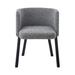 Liang & Eimil Ethis Arm Chair Upholstered, Wood in Gray | 29 H x 22 W x 24 D in | Wayfair LIALE009-DCH-5018