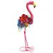 Bayou Breeze Anterion Flamingos Metal Garden Statue Metal in Blue/Pink/Red | 10 H x 6 W x 24 D in | Wayfair 7CB57DC438D045B18394F945846777B2