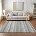 White 144 x 108 x 0.19 in Area Rug - Langley Street® Jurnee Area Rug Polyester | 144 H x 108 W x 0.19 D in | Wayfair