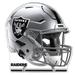 Las Vegas Raiders 13" Speed Helmet Acrylic Plaque