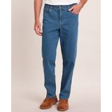 Blair Men's JohnBlairFlex Classic-Fit Hidden Elastic Jeans - Denim - 48
