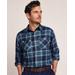 Blair Men's John Blair Classic Flannel Shirt - Blue - L